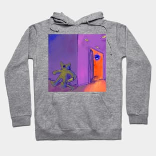 hallway creep Hoodie